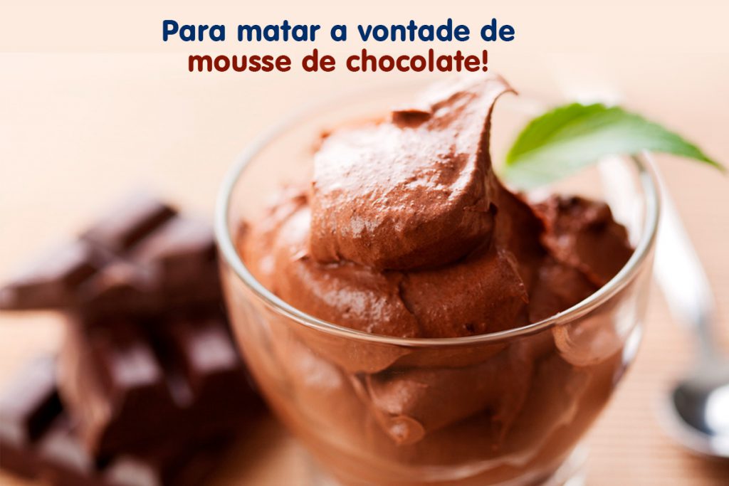 mousse chocolate fit